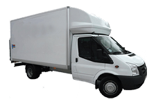 Van Hire Derry - Ford Luton Box Tail Lift - Van hire Derry