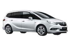 Van Hire Derry - Vauxhall Zafira 5 + 2 - Minibus hire Derry